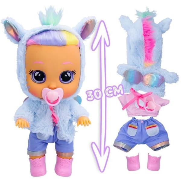 Cry Babies Dressy Jenna Doll - Docka som gråter riktiga tårar - IMC TOYS