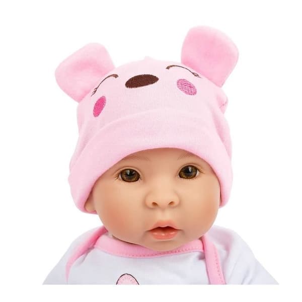 Baby Girl Doll med tillbehör - SMALL FOOT - Small Foot 11522 - Mjuk kropp - 5 delar - Flerfärgad