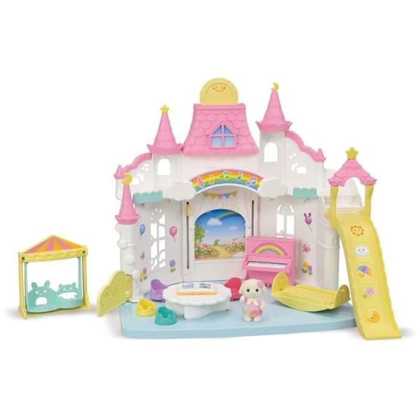 Docka - SYLVANIAN FAMILIES - Den soliga spjälsängen - Flerfärgad - Blandat - Inomhus