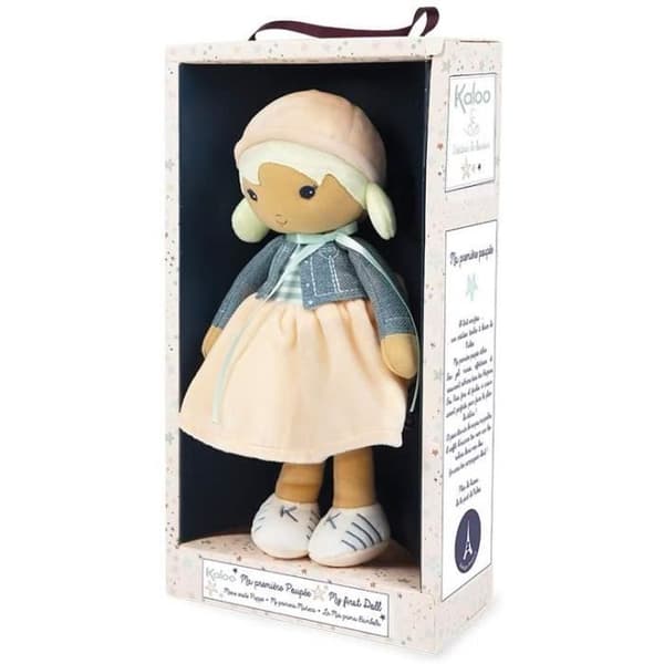 Chloé K. Tygdocka från Kaloo - Trendig Look - Maskintvättbar - 25 cm