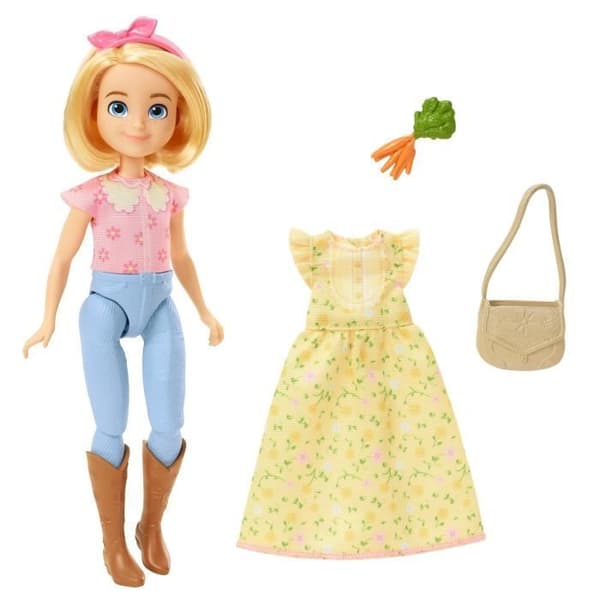 Abigaelle docka (18 cm) och tillbehör - SPIRIT - MATTEL - 7 artikulationspunkter