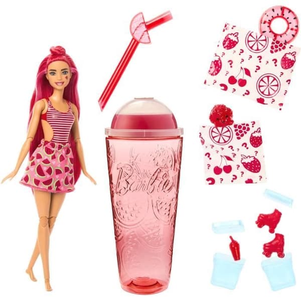 Barbie®-Pop Reveal Fruit Series-Doll Watermelon Cocktail Doft HNW43