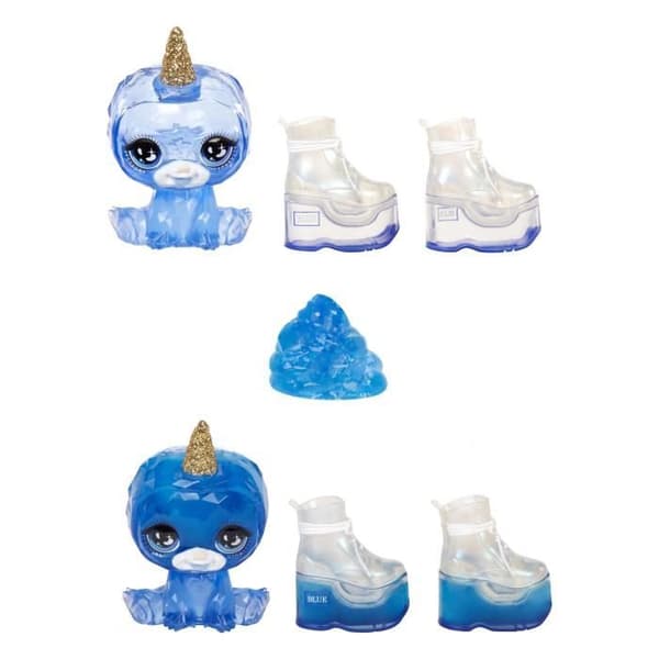 Rainbow High Fashion Doll with Slime Kit och Pet - Skyler (Blå) - 28cm Glitter Doll with Slime Kit