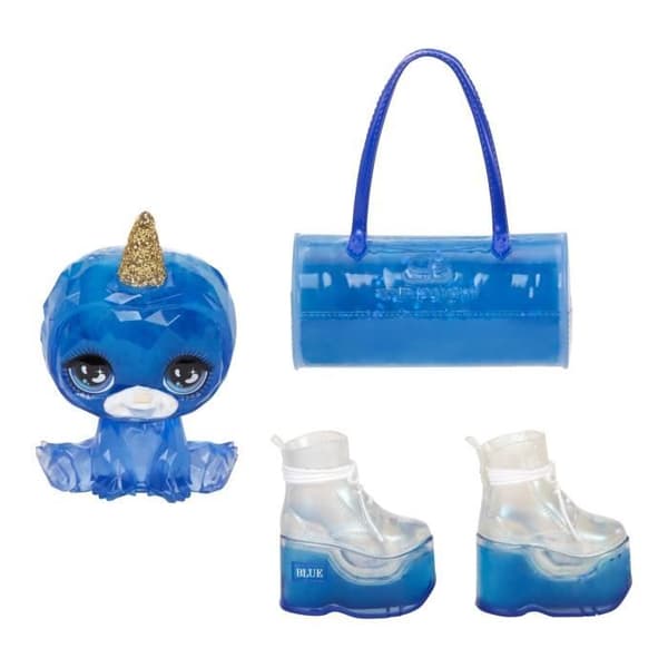 Rainbow High Fashion Doll with Slime Kit och Pet - Skyler (Blå) - 28cm Glitter Doll with Slime Kit