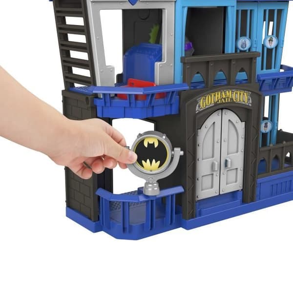 IMAGINEXT DC SUPER FRIENDS GOTHAM PRISON SPEL LÅDA MED FIGURI
