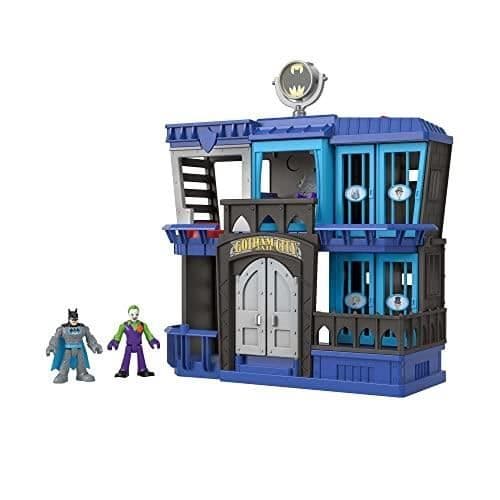 IMAGINEXT DC SUPER FRIENDS GOTHAM PRISON SPEL LÅDA MED FIGURI