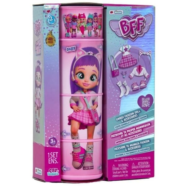 BFF Cry Babies IMC TOYS Model Doll - Series 2 - Daisy - 20cm