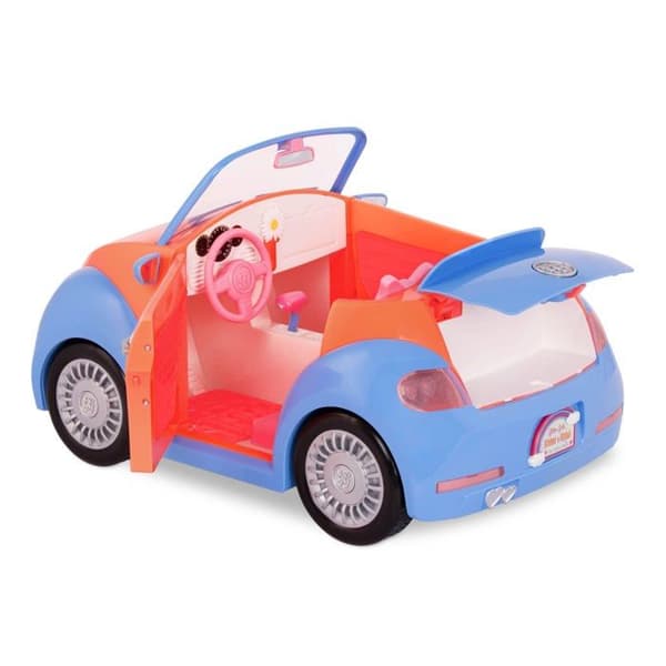 Glitter flickdocka - GG51130C1Z - GG Cabriolet bil - 14" Doll Fifer, GG51116Z