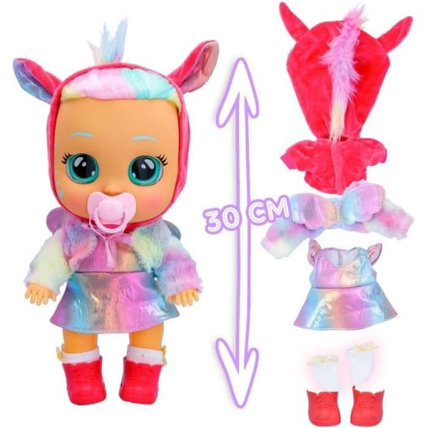 Cry Babies Dressy Hannah Doll - Docka som gråter riktiga tårar - IMC TOYS