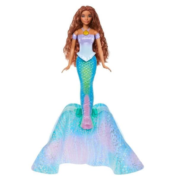 Disney-Den lilla sjöjungfrun-Ariel Transformable Human and Mermaid Doll HLX13