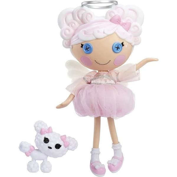 Lalaloopsy Stor Docka - MGA - E.Sky - Pudel med rosa rosett - Förpackningshus - Kvalitetskläder