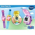 Miniatyrbild 2 av 4: Pedagogisk klocka - VTech - Peppa Pig - Blå - Stoppur - Alarm - 3 till 10 år