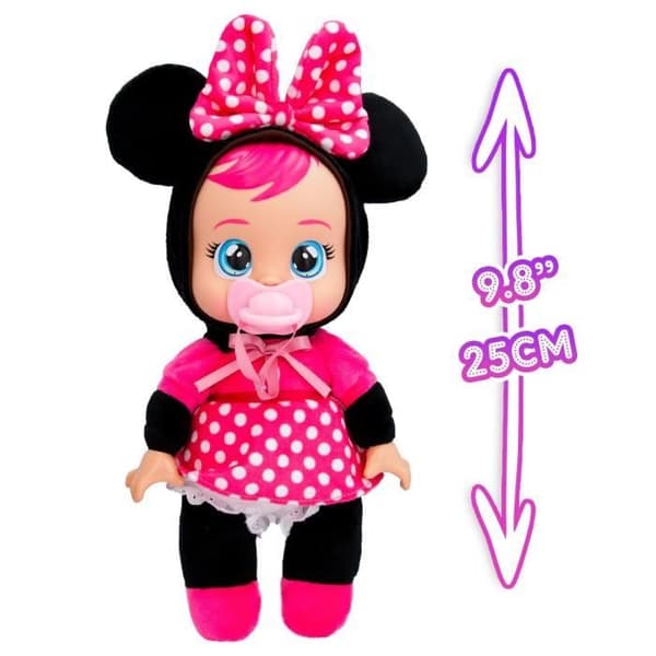 Cry Babies Tiny Cuddles Disney Minnie - IMC Toys - 917910 - Funktionsdockor