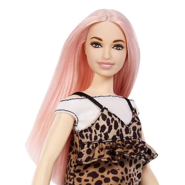 Barbie Fashionistas leoparddocka - BARBIE - från 3 år och uppåt - Brun - Tjej