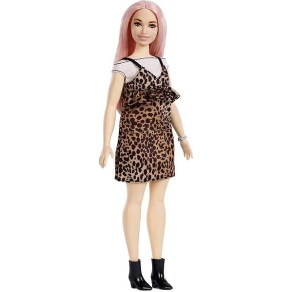 Barbie Fashionistas leoparddocka - BARBIE - från 3 år och uppåt - Brun - Tjej