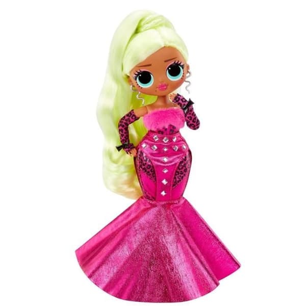 LOL Surprise OMG - 24 cm modedocka - Lady Diva - 2 outfits med kam och tillbehör - Från 4 år