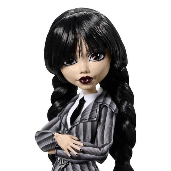 Monster High-Märker Addams i Uniform-Pop?e med Lilla Dingen - Monster High - HXJ04