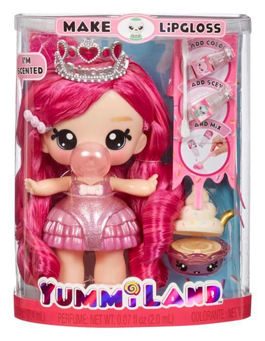 Pojke Yummiland - 120735-EUC - Docka/Läppglans Husdjur-Bubbelgum