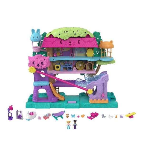 Polly Pocket-Pollyville-The House in the Trees, från 4 år gamla HHJ06