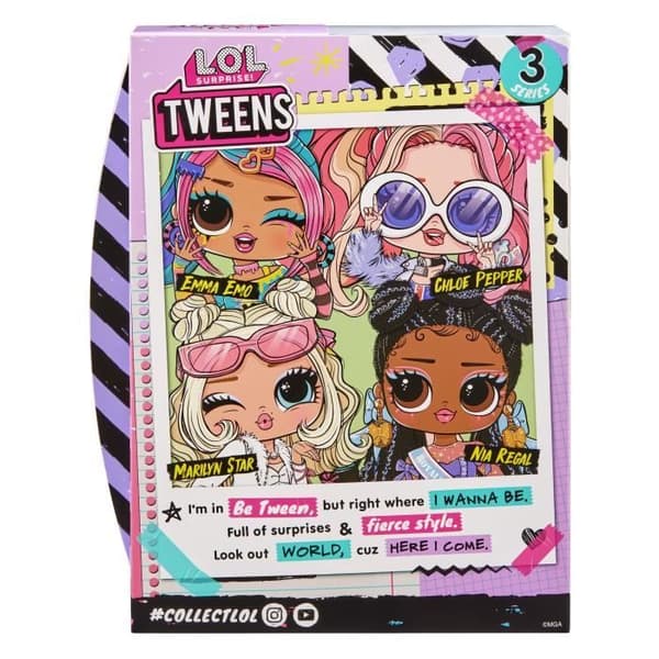 L.O.L. Modedocka Surprise - Tweens Series 3 - Nia Regal - 17cm - Blå
