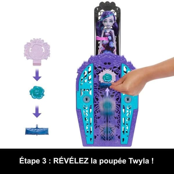 MONSTER HIGH Coffret Monströsa Hemligheter Trädgårdens Gåtor Twyla - Monster High - HYT74