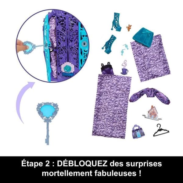 MONSTER HIGH Coffret Monströsa Hemligheter Trädgårdens Gåtor Twyla - Monster High - HYT74