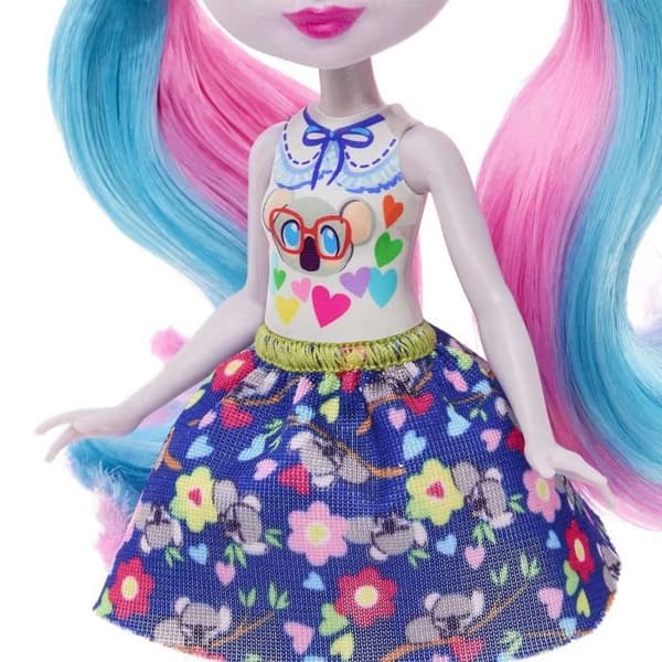 Enchantimals - City Beast Dolls från Finch Koala familjen - Mini Doll - ENCHANTIMALS - HNT61 - ENCHANTIMALS DOLL