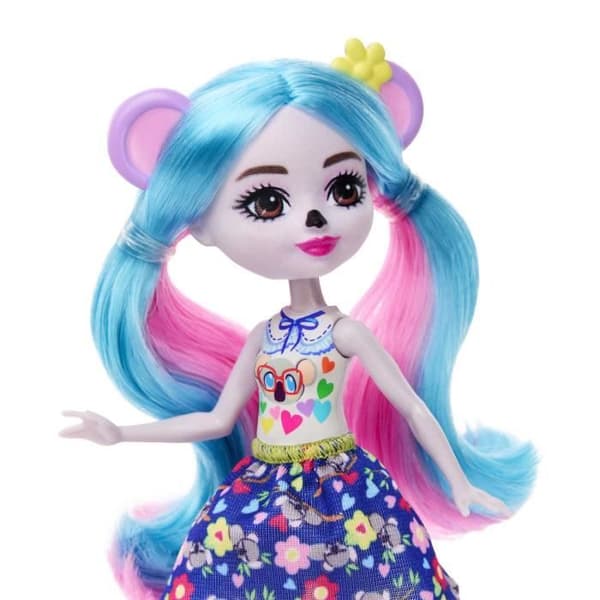 Enchantimals - City Beast Dolls från Finch Koala familjen - Mini Doll - ENCHANTIMALS - HNT61 - ENCHANTIMALS DOLL