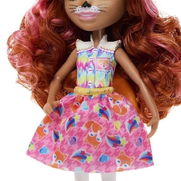 Enchantimals - City Beast Dolls från Finch Fennec Fox-familjen - Mini Doll - ENCHANTIMALS - HNT60 - ENCHANTIMALS DOLL