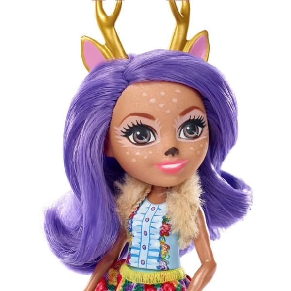 ENCHANTIMALS Danessa Doe 6-tums och sprintdocka
