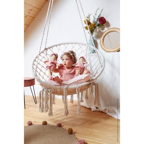 Tendresse Amandine tygdocka 32 cm - Kaloo - Rosa - Lämplig för bebisar från födseln