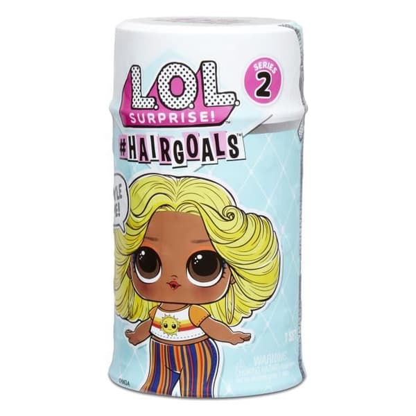 LOL. Surprise Hairgoals 2 - Minidockor med hår och accessoarer - 7,5cm