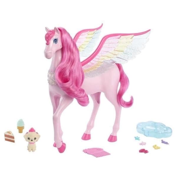 Barbie® - Rosa Pegasus ljud och ljus - Barbie A Touch of Magic HLC40 Box