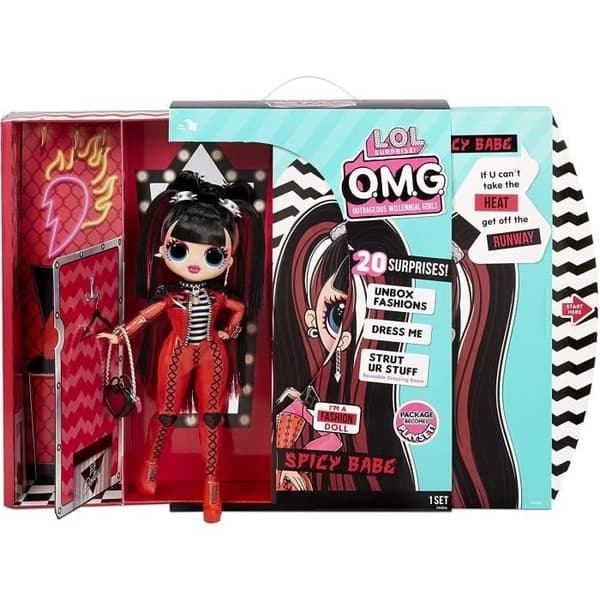 LOL. SURPRISE - OMG Series 4 - 24cm Fashion Doll - Spicy Babe