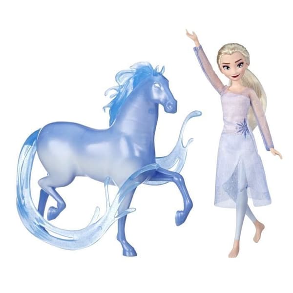Disney Princess Elsa och Nokk Doll - Frozen 2 - HASBRO - Ledad - Presentförpackning