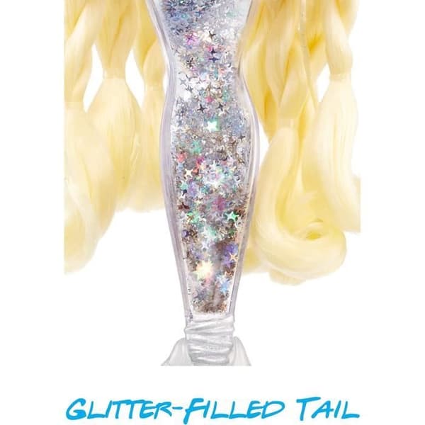 Mermaze Mermaidz - Gwen - 34cm Mermaid Fashion Doll - Färgförändring i vatten - Vintervågor