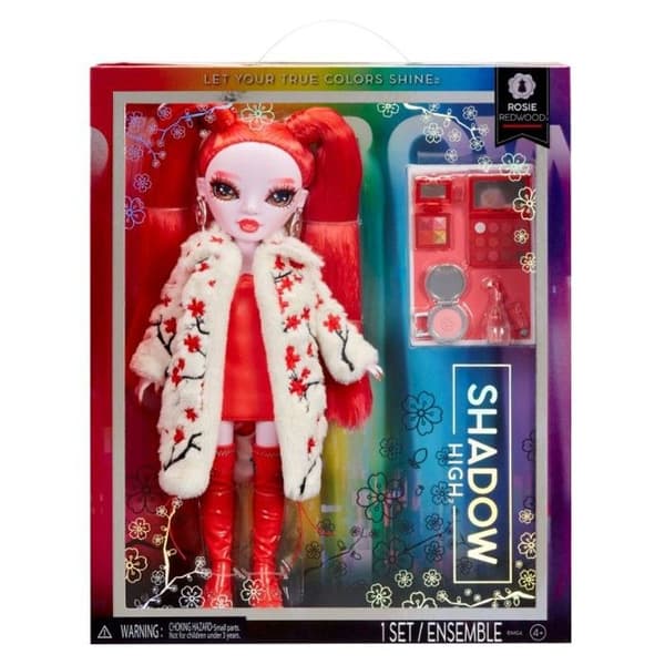 Rainbow High - Docka 28cm Shadow High Serie 3 Rosie Redwood Rainbow High