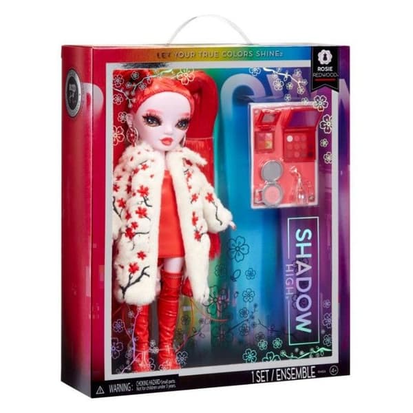 Rainbow High - Docka 28cm Shadow High Serie 3 Rosie Redwood Rainbow High