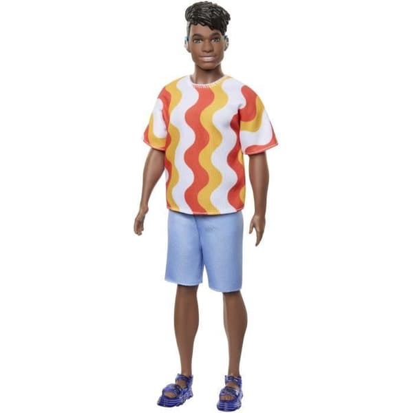 Barbie-Ken Fashionistas-docka med hörapparater HRH23