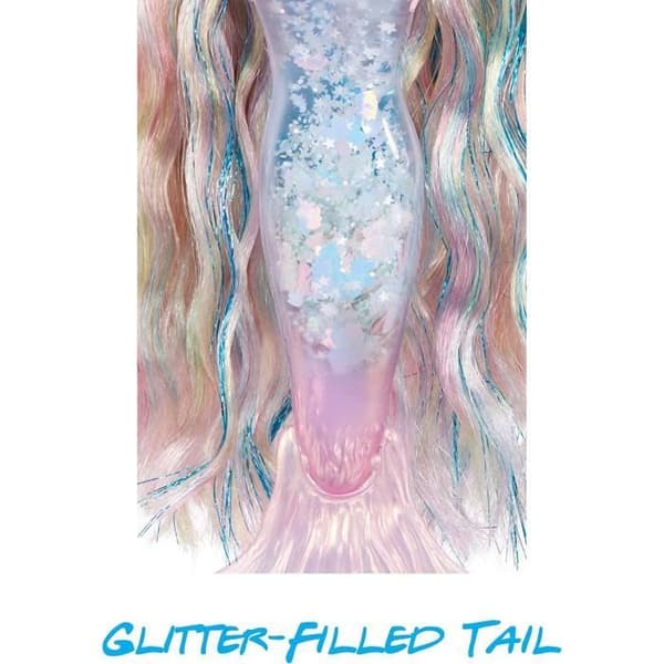 Mermaze Mermaidz - Kishiko - 34cm Mermaid Fashion Doll - Färgförändring i vatten - Vintervågor