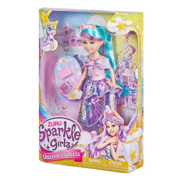 Puppan Zuru - GXP-872231 - Prinsessan Einhorndocka 10,5 tum
