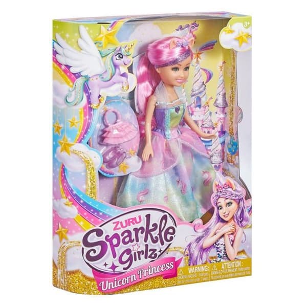 Puppan Zuru - GXP-872231 - Prinsessan Einhorndocka 10,5 tum