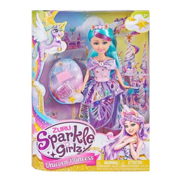 Puppan Zuru - GXP-872231 - Prinsessan Einhorndocka 10,5 tum