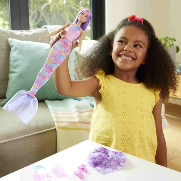 Barbie-Docka Barbie Fantasi Féerique-Kit Med Tillbehör - 3 år+- JCP74