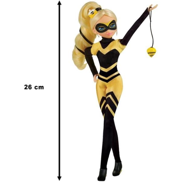 Miraculous Ladybug - 26 cm modedocka: Queen Bee - BANDAI