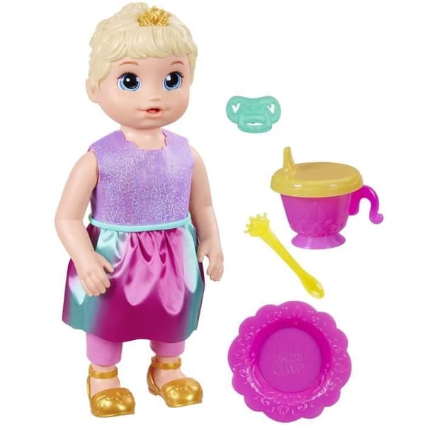 Prinsessan Ellie docka växer upp! - Baby Alive - Blont hår - För barn från 3 år och uppåt