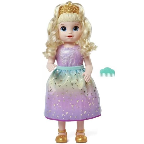 Prinsessan Ellie docka växer upp! - Baby Alive - Blont hår - För barn från 3 år och uppåt