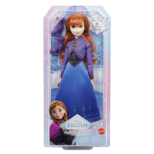 DISNEY Anna Skating Doll - Frozen: The Winter Festival - Disney Frozen - JBG54
