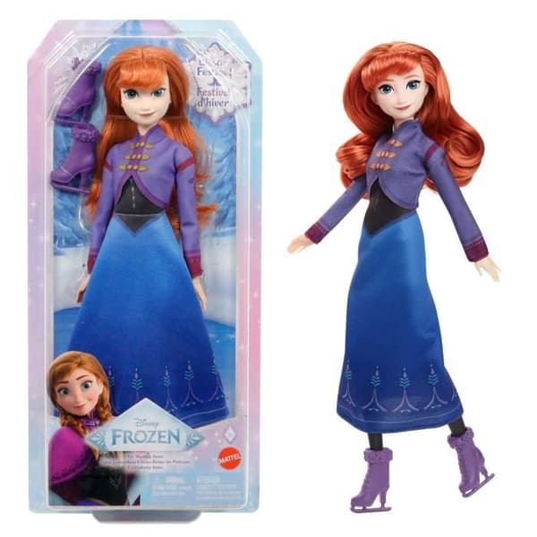 DISNEY Anna Skating Doll - Frozen: The Winter Festival - Disney Frozen - JBG54