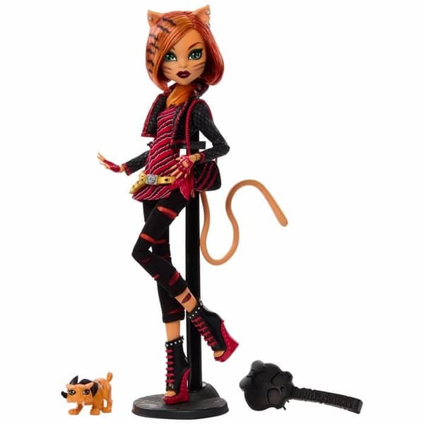 Monster High - Boo-Riginal Creeproduction Docka Toralei med Husdjur